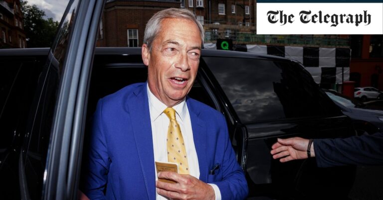 Farage brings World War I Bible to Donald Trump fundraiser