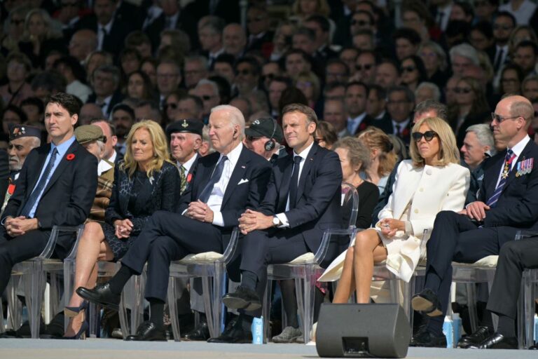 Prince William joins world leaders and veterans at emotional Normandy landings ceremony in France