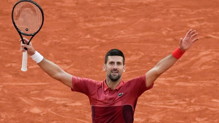Novak Djokovic: Defending champion and world number one wins French Open in hard-fought five-set match at Roland Garros | Tennis News