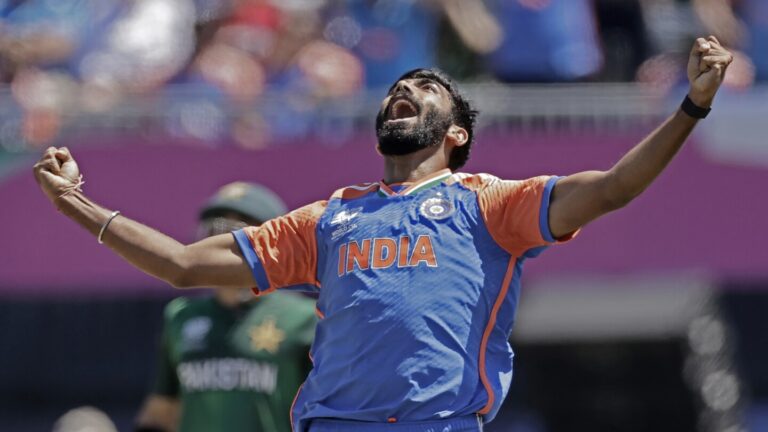 T20 World Cup: Bumrah’s performance helps India hold off arch rivals Pakistan in low-scoring close match