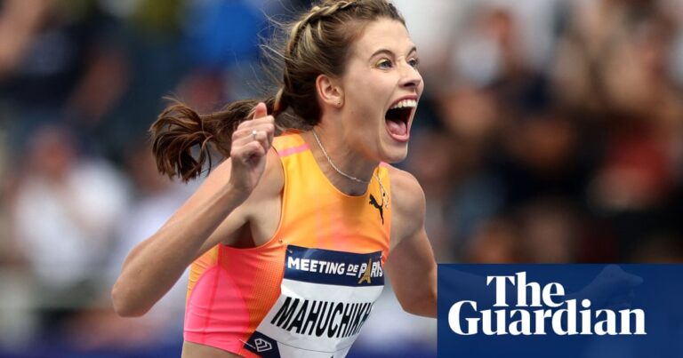 Mahuchik and Kipyegon break high jump and 1500m world records in Paris | Athletics