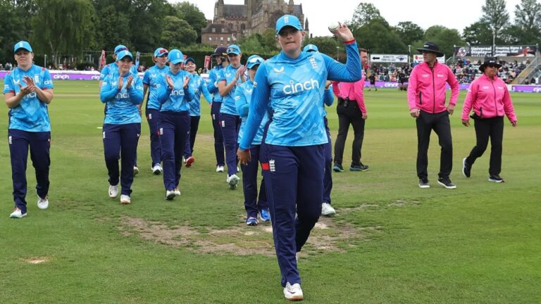 Sophie Ecclestone – World Cup Ashes victory on the agenda