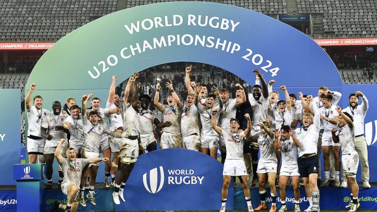 England are world champions! U20 rugby stars end French dominance and eight-year title drought