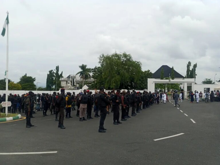 Governor Ododo distributes security equipment to 1,050 hunters in Kogi State