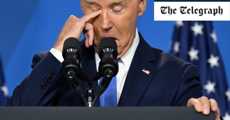 Biden is a danger to the free world and should resign now