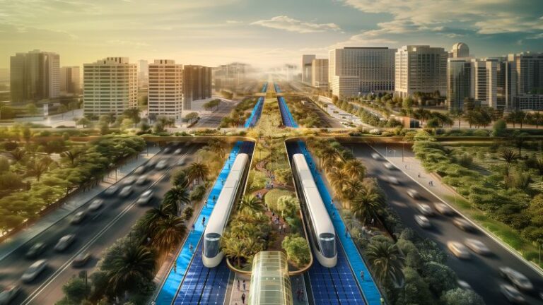 Futuristic design for ‘world’s greenest highway’ unveiled