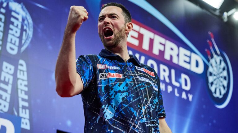 World Matchplay Darts: Luke Humphries beats Dimitri van den Bergh and James Wade tells an incredible story | Darts News